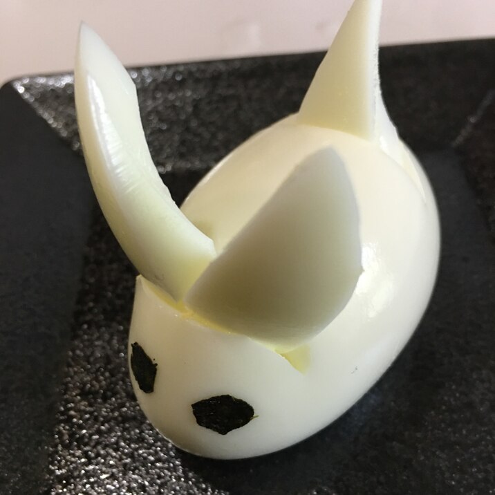 ゆで卵の飾り切り うさぎ レシピ 作り方 By ジャック777 楽天レシピ ゆで卵の飾り切り うさぎ レシピ 作り方 By ジャック777 楽天レシピ